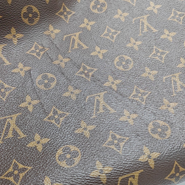 CARRYALL MM Monogram Coated Canvas Brown