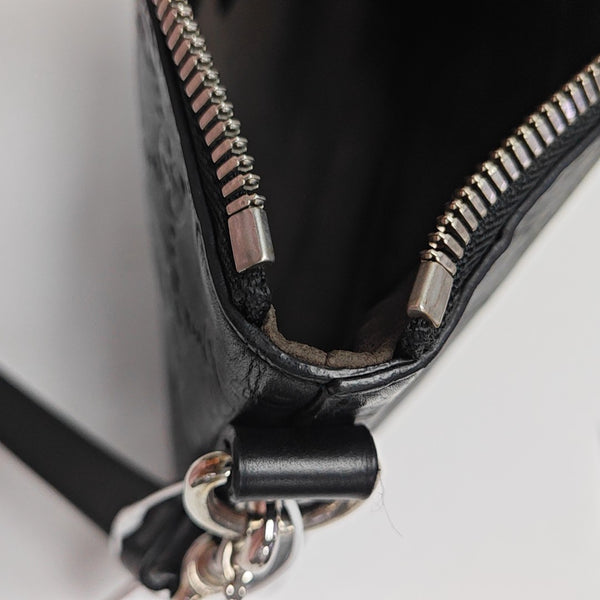 Signature Monogram Calfskin Black