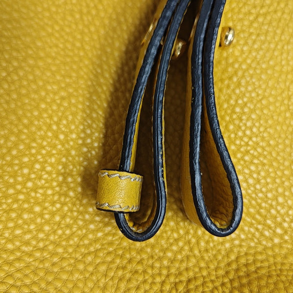 Double Calfskin Yellow