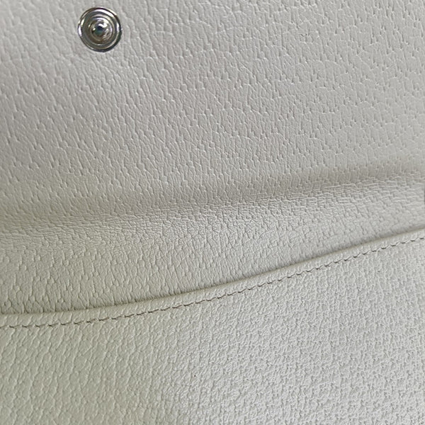 Blondie Calfskin White Wallet