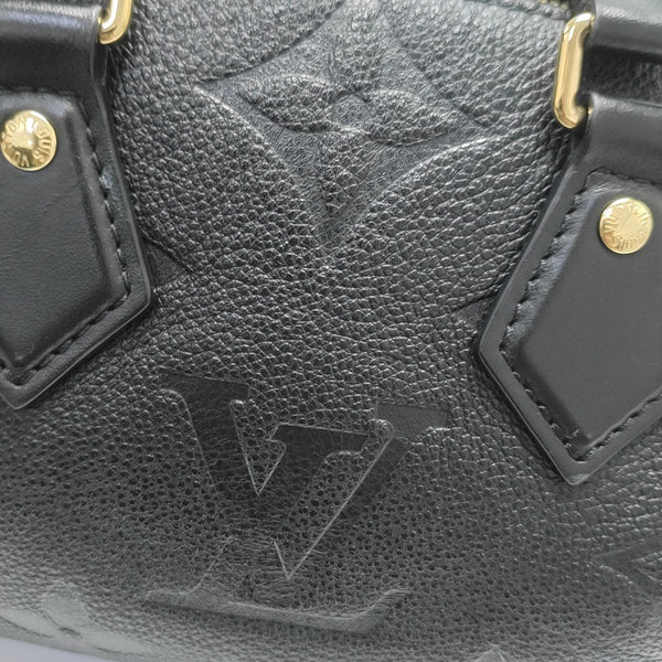 SPEEDY 20 Monogram Calfskin Black