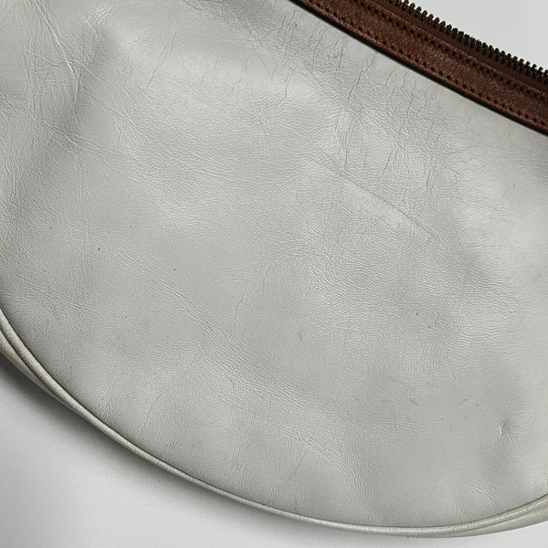 Calfskin Top Handle Bag White