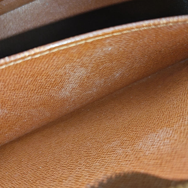 CITE Monogram Coated Canvas Brown