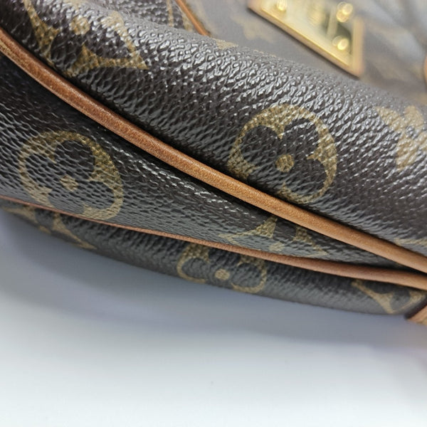 GALLIERA Monogram Coated Canvas Brown