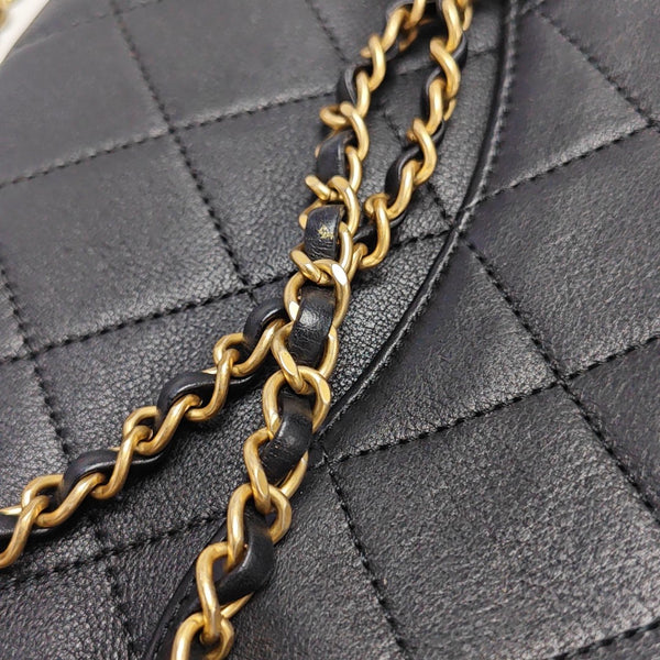 Quilted Calfskin Black