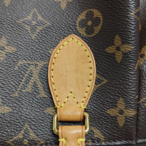 TURENNE PM Monogram Coated Canvas Brown