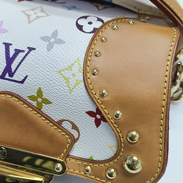 LV × TM MARILYN Monogram Coated Canvas White