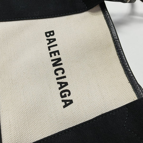 Navy Mini Canvas Beige