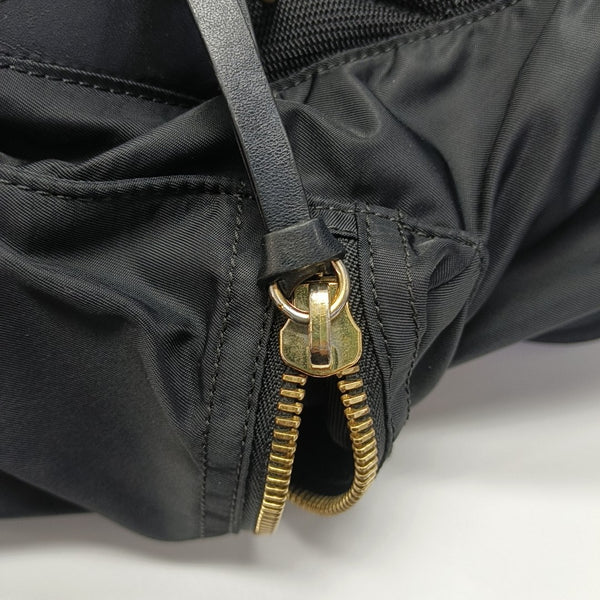 The Rucksack Nylon Black