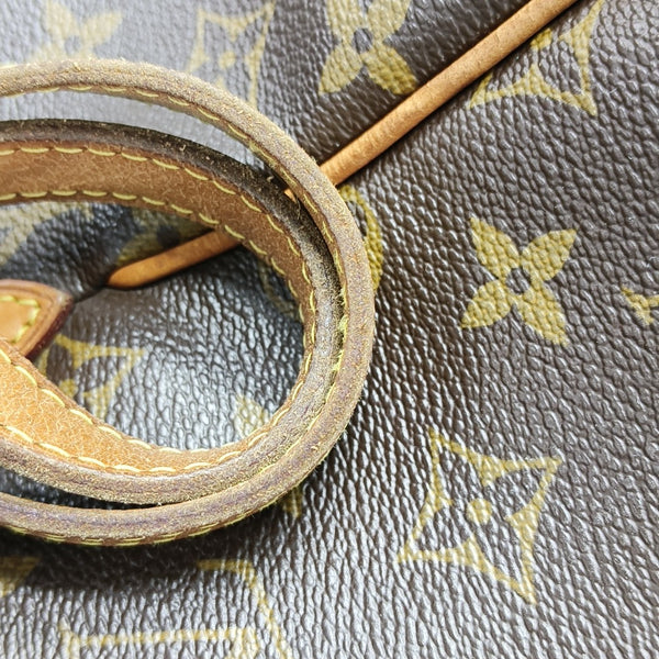 TOTALLY MM Monogram Coated Canvas Brown