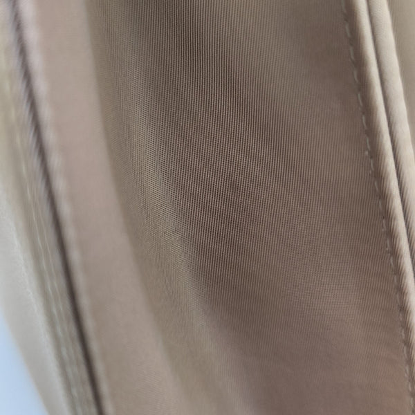 Nylon Shoulder Bag Brown