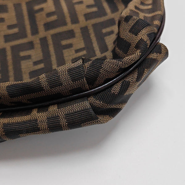 Canvas Top Handle Bag Brown