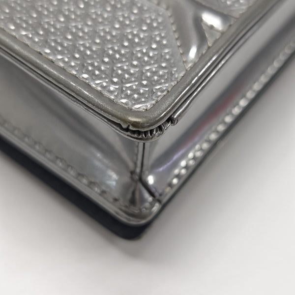 Diorama Cannage Calfskin Silver