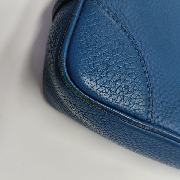 PORTE-DOCUMENTS Calfskin Blue