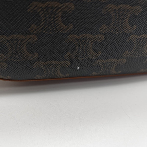 TRIOMPHE CANVAS Medium Coated Canvas Black