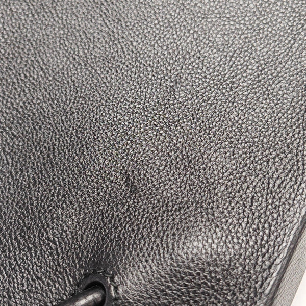 Shopping Bag Large Calfskin Black