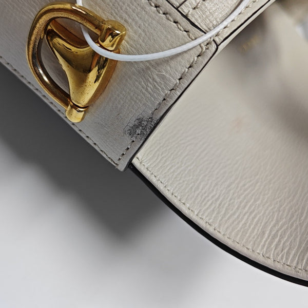 Horsebit 1955 Mini Coated Canvas Beige