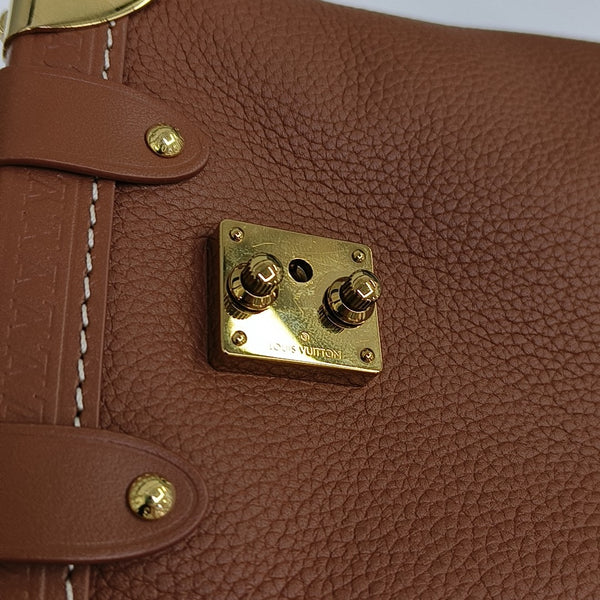 SIDE TRUNK PM Calfskin Brown