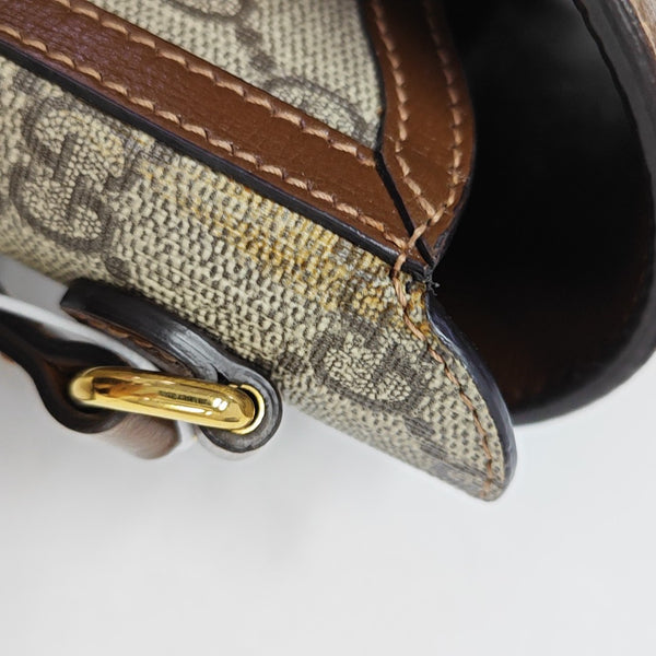 Horsebit 1955 Mini Coated Canvas Beige