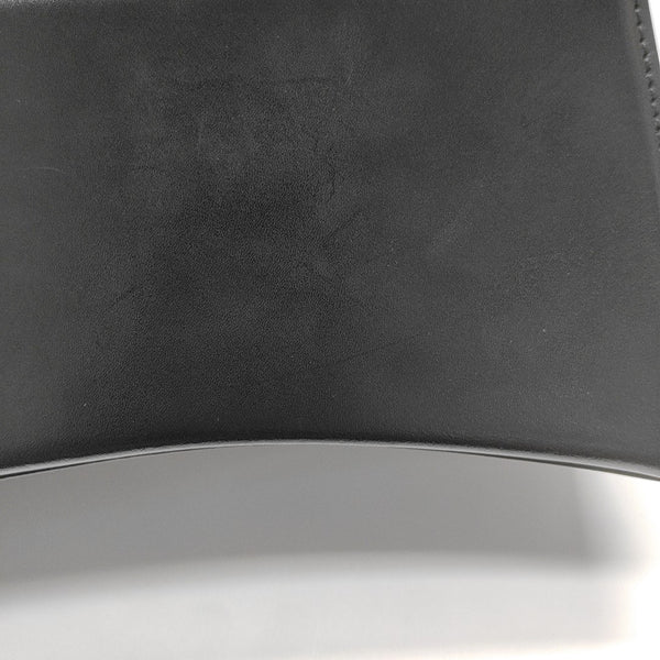 Hourglass S Calfskin Black