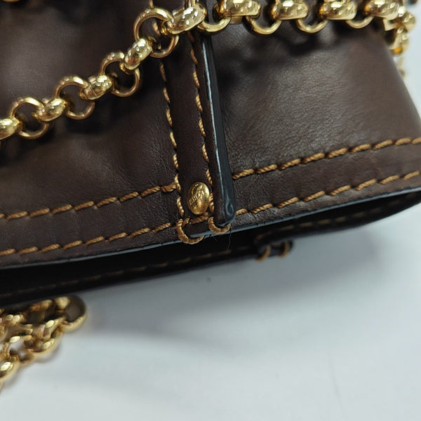 Calfskin Tote Bag Brown