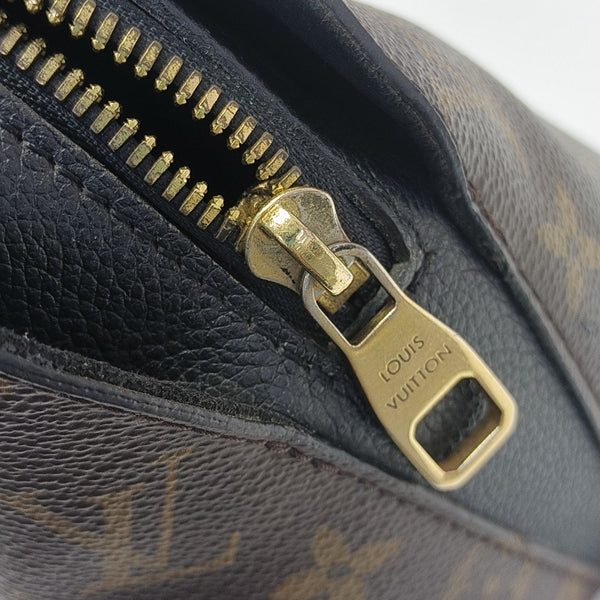 ALMA BNB MM Monogram Coated Canvas Brown