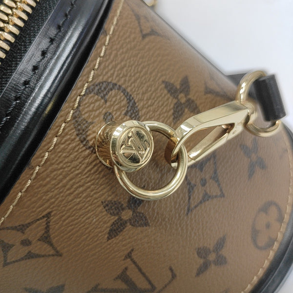 CANNES PM Monogram Coated Canvas Brown