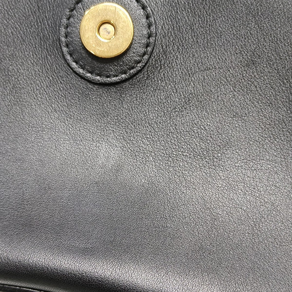 Downtown Small Calfskin Black