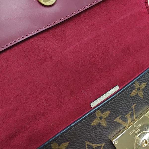 CLUNY BB Monogram Coated Canvas Brown