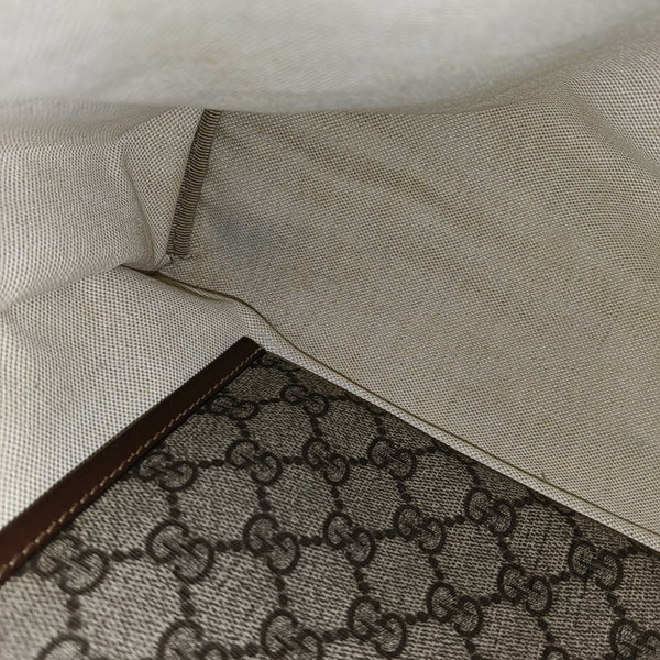 GG Messenger Monogram Coated Canvas Beige
