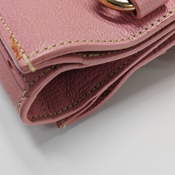 Calfskin Shoulder Bag Pink