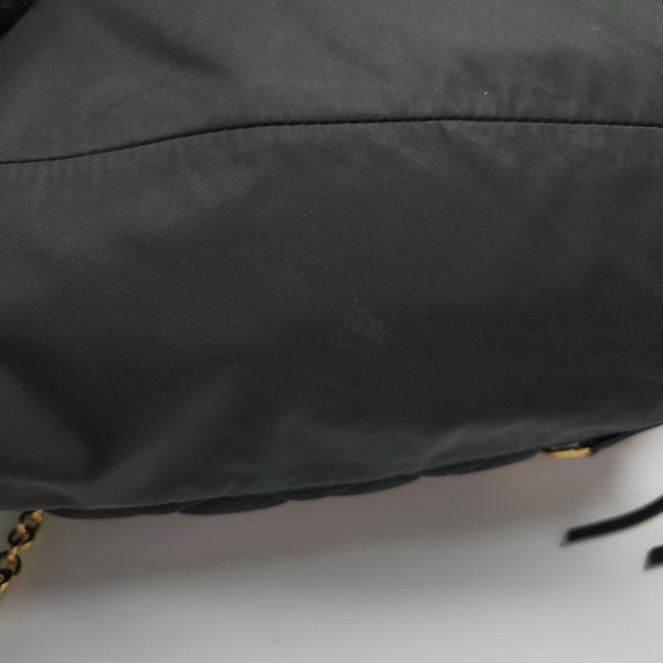 The Rucksack Nylon Black