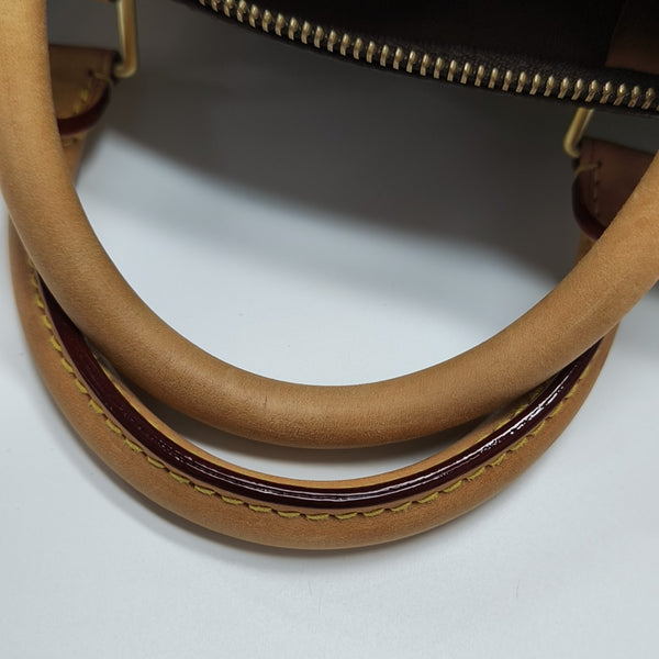 SPEEDY 30 Monogram Coated Canvas Brown