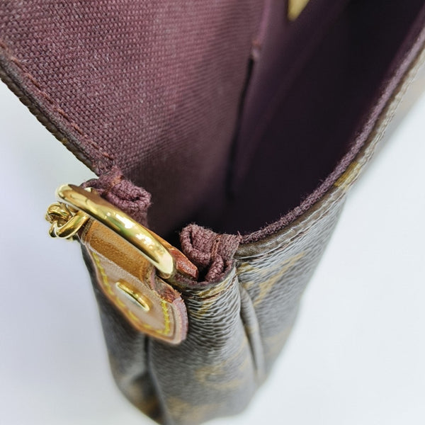 FAVORITE MM Monogram Coated Canvas Brown