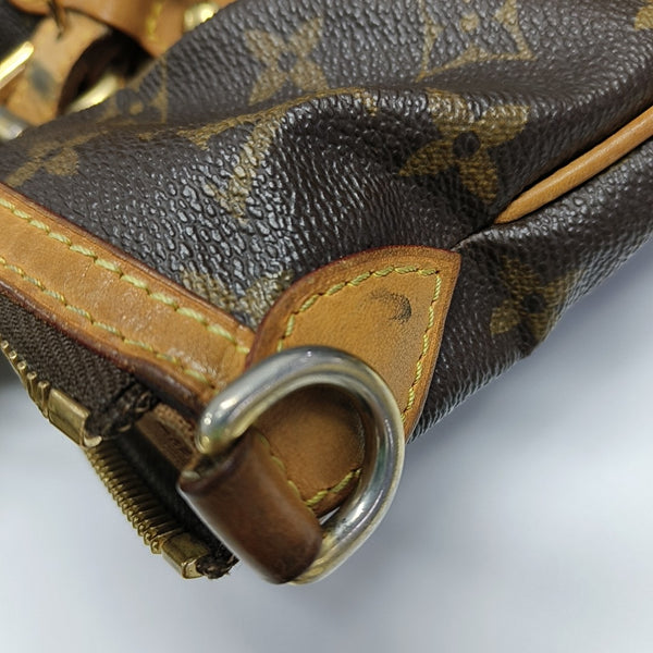 PALERMO GM Lona Monogram Revestida Marrón