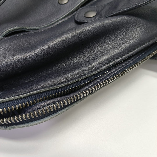 Calfskin Shoulder Bag Black