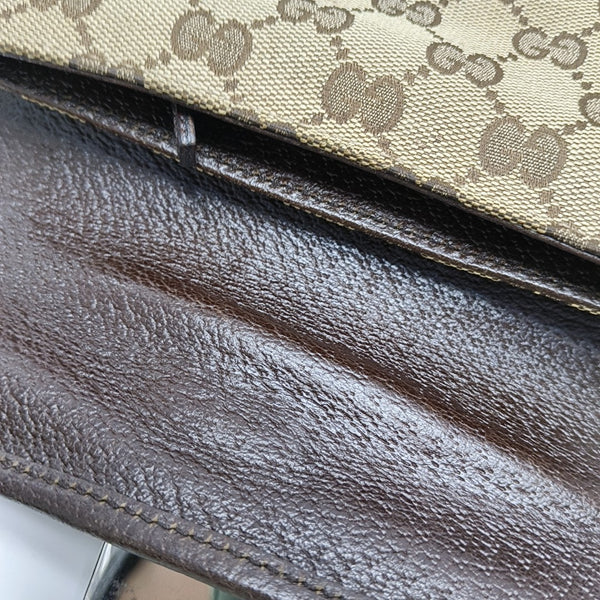 Monogram Coated Canvas Brown