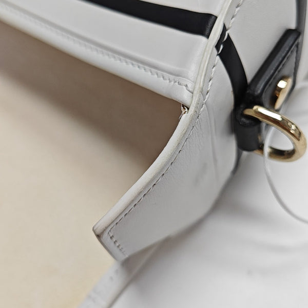 Diorcamp Small Calfskin White