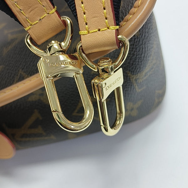 DIANE Monogram Coated Canvas Brown