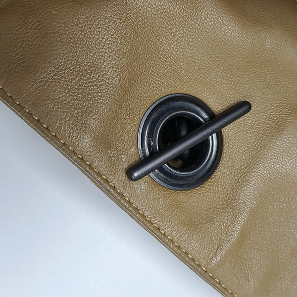 Lambskin Tote Bag Brown