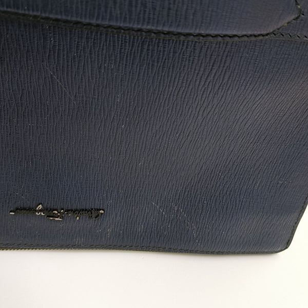 Calfskin Clutch Blue