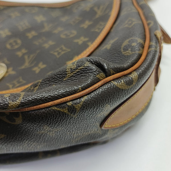 TULUM GM Monogram Coated Canvas Brown