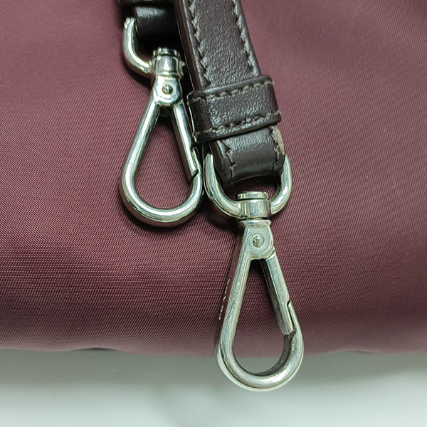 Nylon Tote Bag Red