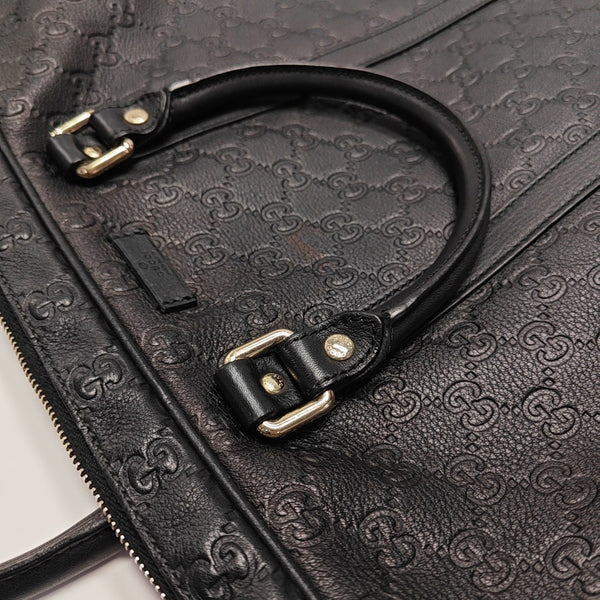 Duffle Monogram Calfskin Black