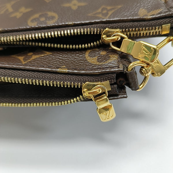 MULTI Monogram Coated Canvas Brown