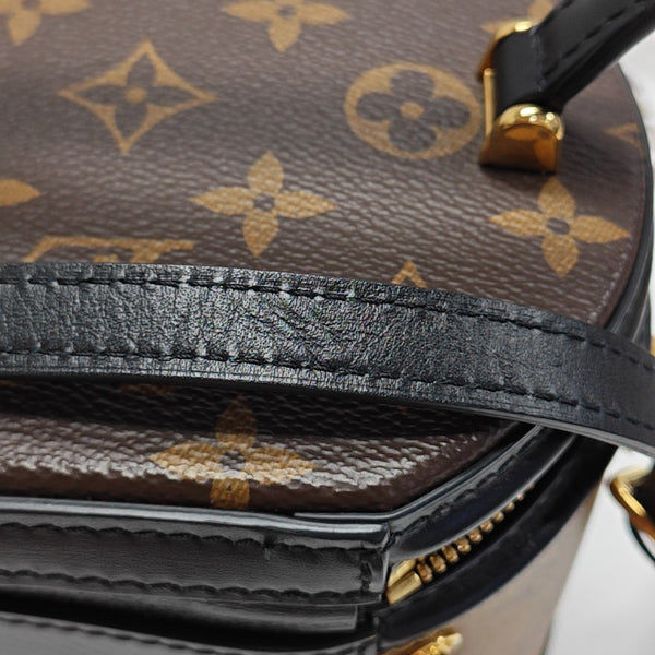 CANNES PM Monogram Coated Canvas Brown