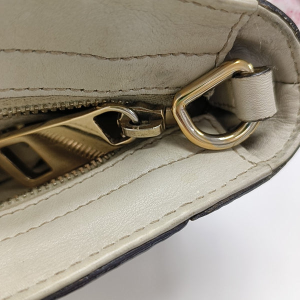 Bree Monogram Calfskin Beige