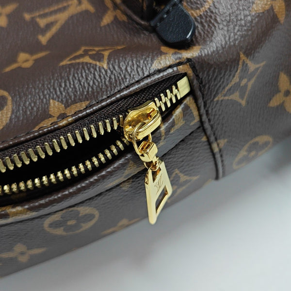 PALM SPRINGS PM Monogram Coated Canvas Brown