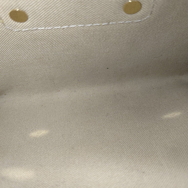 EVA Damier Azur Coated Canvas White