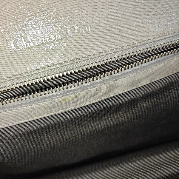 Diorama Small Cannage Calfskin Silver